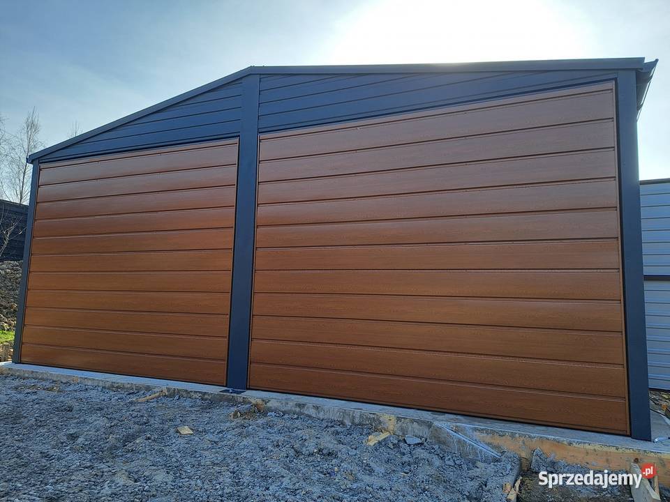 Garaż garaże blaszane profil zamkniętyPRODUCENT Pozostałe pomorskie Nowy Dwór Gdański