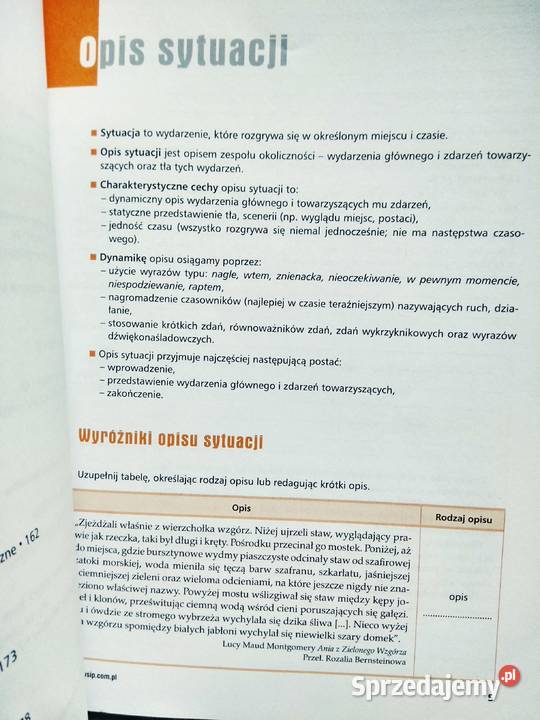Ćwiczenia redakcyjne gimnazjum szkoła podstawowa Warszawa