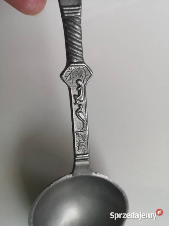 Łyżka cynowa vintage Holandia kujawsko-pomorskie