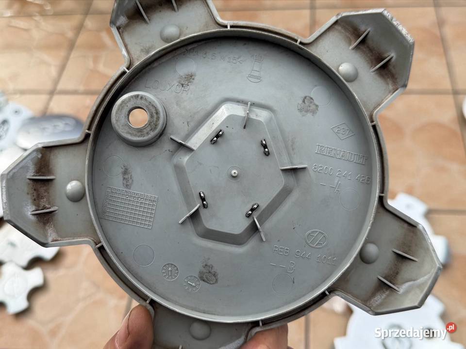 Dekielki felg aluminiowych Renault