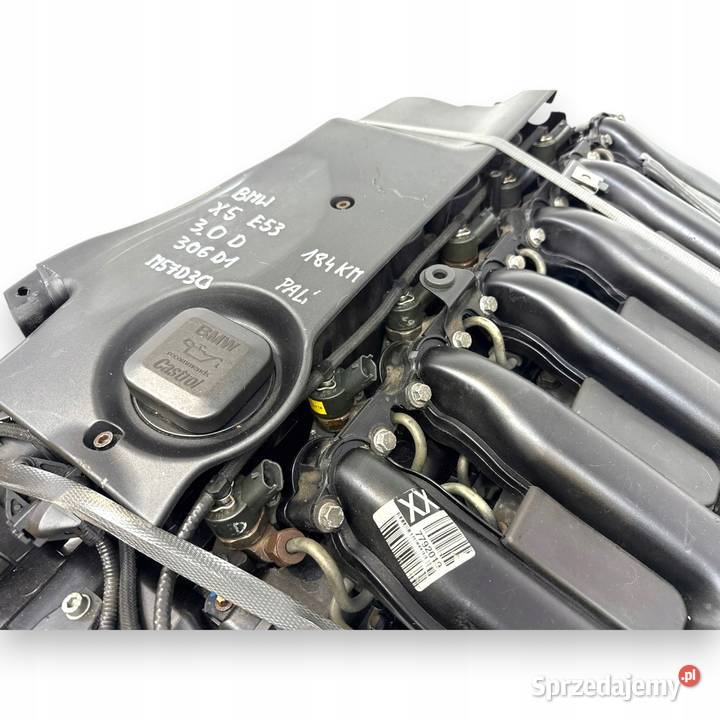 SILNIK M57D30 306D1 BMW X5 E53 30 D DIESEL 184 Chełm