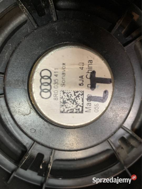 Głośnik drzwi lewy tył 8R0035411 audi a5 8T lift wyposażenie elektryczne zachodniopomorskie Szczecin sprzedam