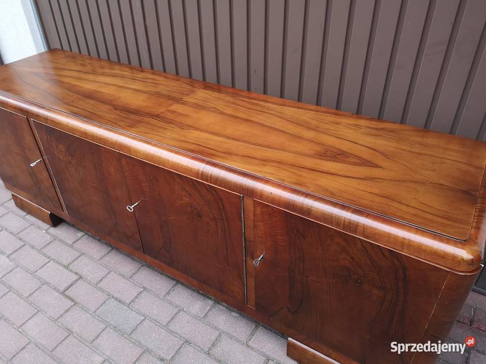 Komoda Szafka ARTDECO RTV Niska 217 Orzech Swarzędz