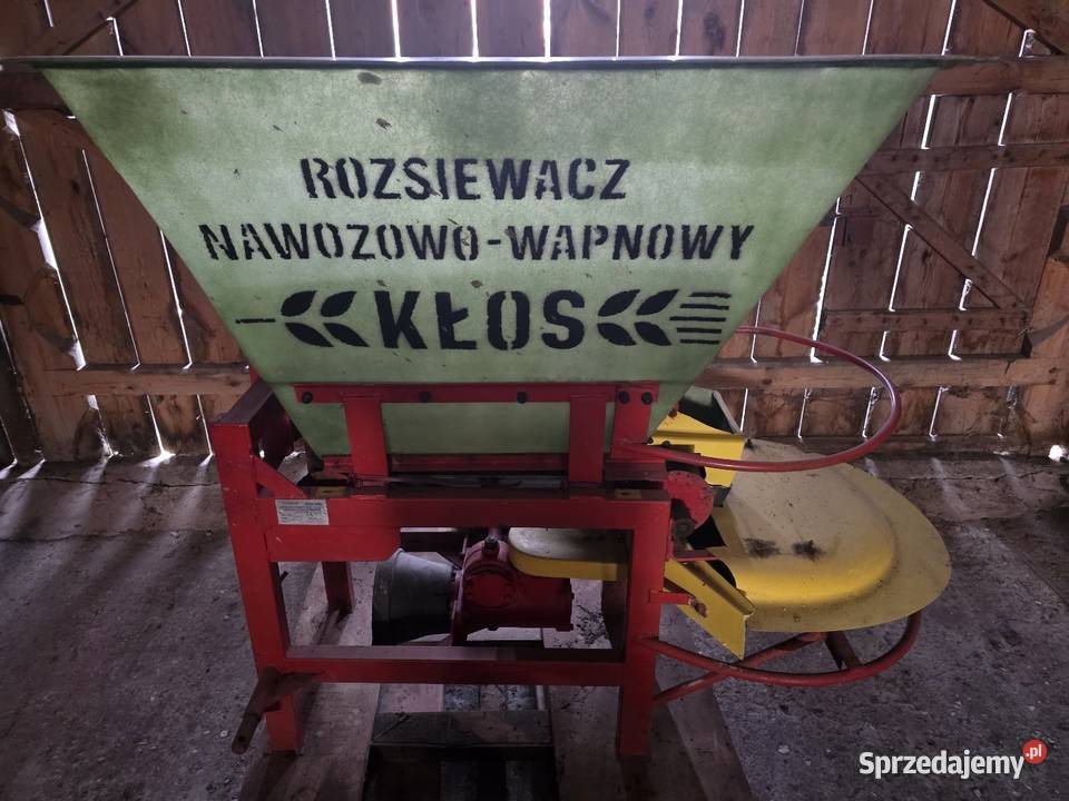 Rozsiewacz wapnowonawozowy KŁOS nieuszkodzony Okół sprzedam