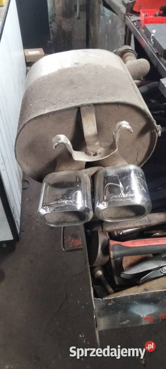 Wydech końcowy lorinser Mercedes slk r170 Tłumiki dolnośląskie Legnica