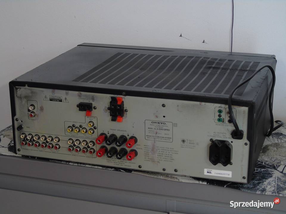 Wzmacniacz Onkyo AVS610 PRO sprawny BANDYTA Jasło