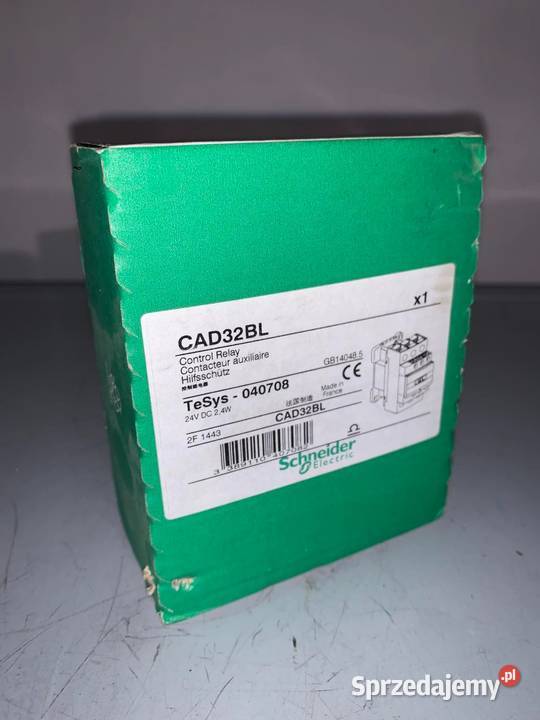 Stycznik pomocniczy 10A 3Z 2R 24V DC CAD32BL mazowieckie Warszawa