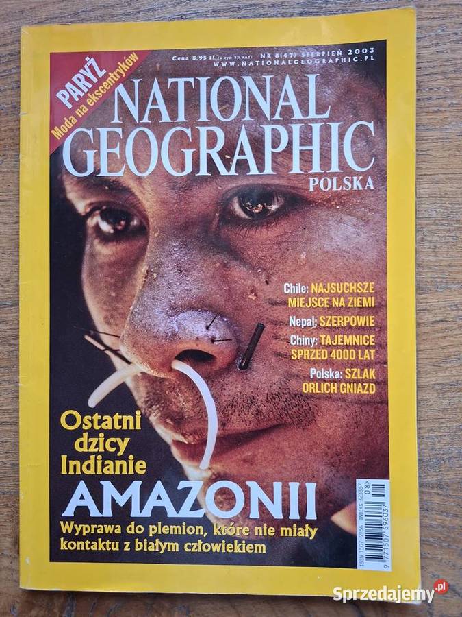 Nationa Geographic 2002 2003 6 numerów Kraków sprzedam