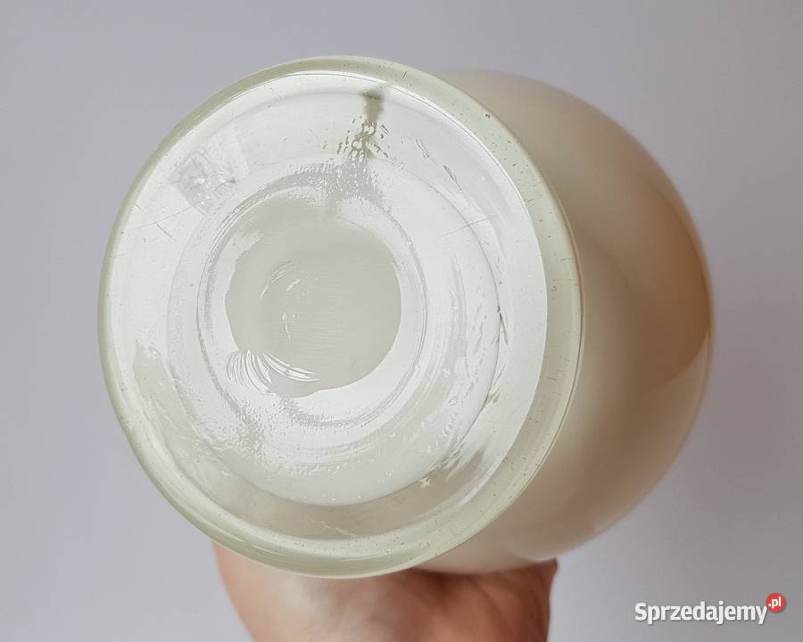 Czarka puchar wazon Fiedorowicz kolorowe szkło Porcelana i szkło Dąbrowa Górnicza