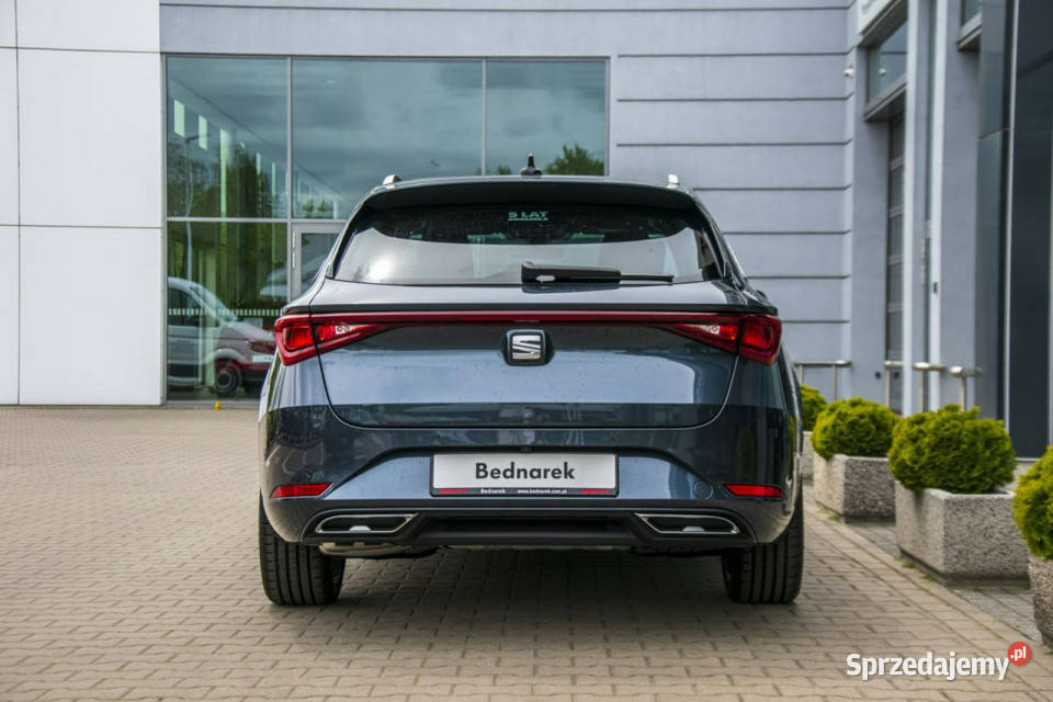 Seat Leon Sportsourer FR 15 eTSI 150 DSG DEMO IV kurtyny powietrzne Łódź