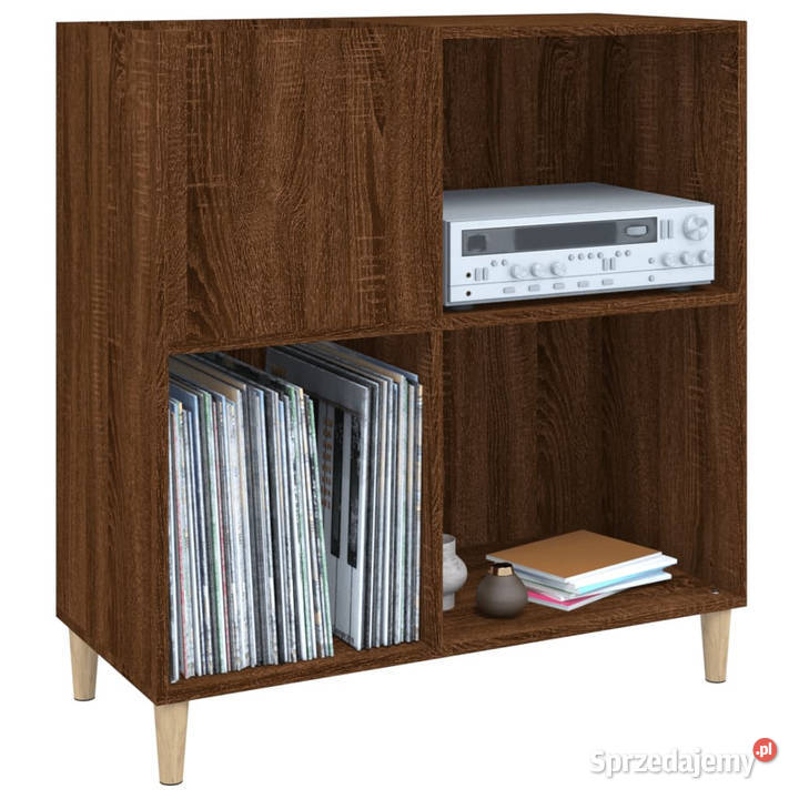 Szafka na płyty brązowy dąb 845x38x89 WM831996 Warszawa