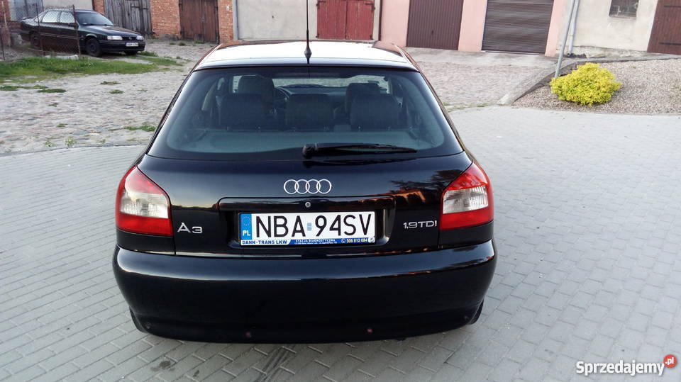 Audi A3 19 TDI 5 drzwi 2001 immobilizer Nowe Miasto Lubawskie sprzedam