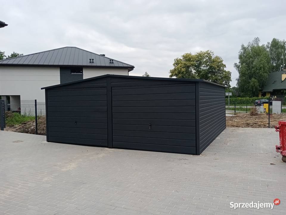 Garaż blaszak antracyt 3x5 łódzkie Łódź