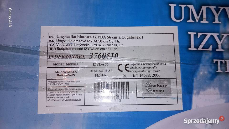 Nowa uywalka blatowa Gorlice sprzedam