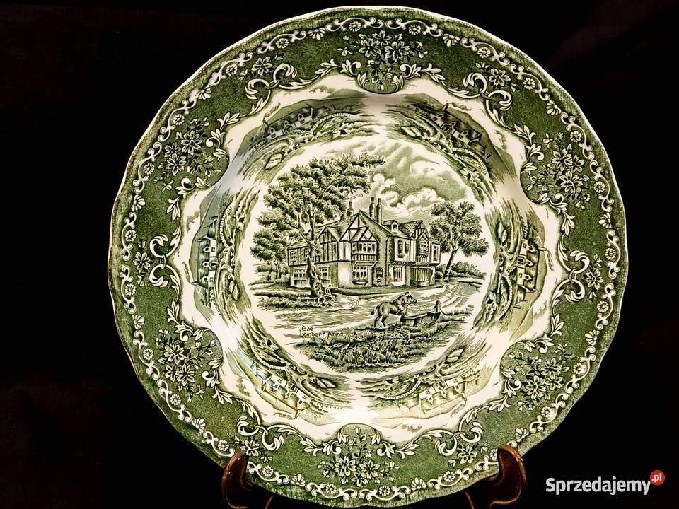 Talerz angielski płaski Grindley lubelskie