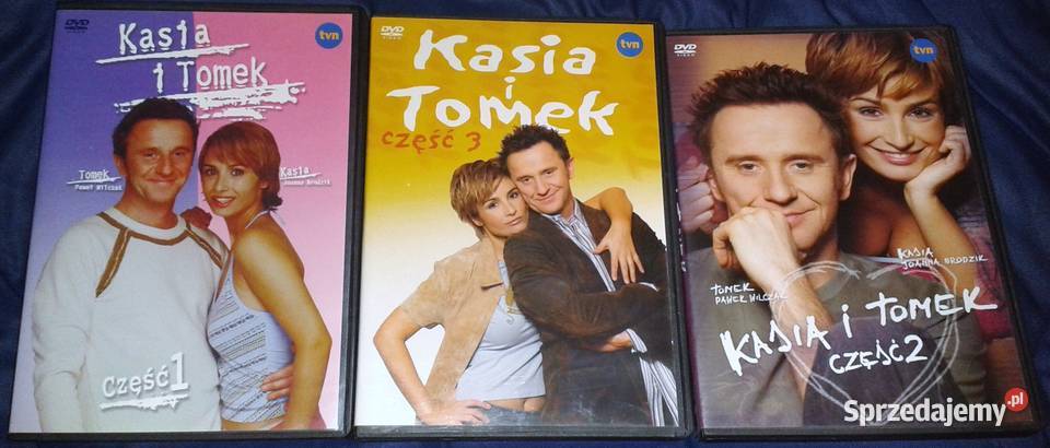 Kasia i Tomek serial TVN 3 płyty DVD Chełm sprzedam