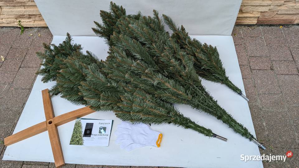 Choinka sztuczna FairyTrees Nordmann 220 Boże Narodzenie Jadowniki