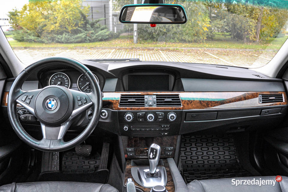 BMW Seria 5 30 272 2007 r Lift Skóry Automat Seria 5 dolnośląskie Wrocław