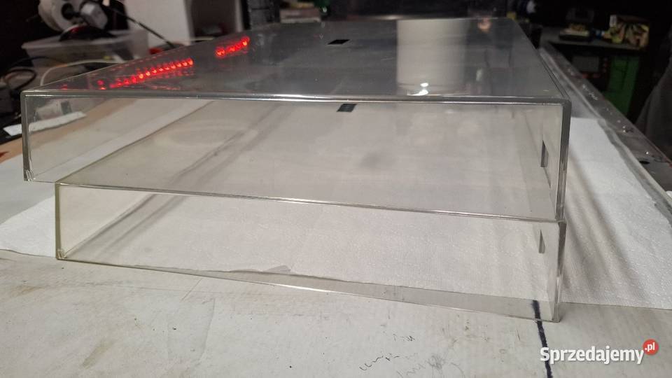 Pokrywa klapa gramofonu SANYO oryginał plexi Namysłów