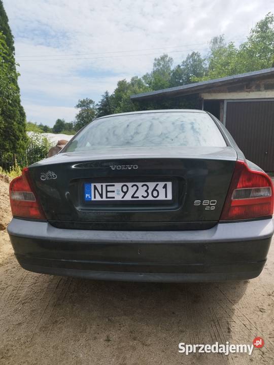 Volvo S80 29 benzynagaz ABS Samochody osobowe Sulmin sprzedam