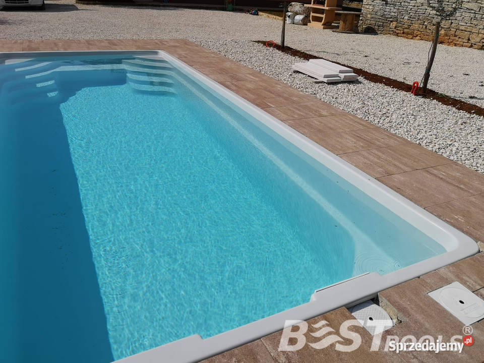 Basen poliestrowy TUNIS 65x32x155m marki Bodzentyn