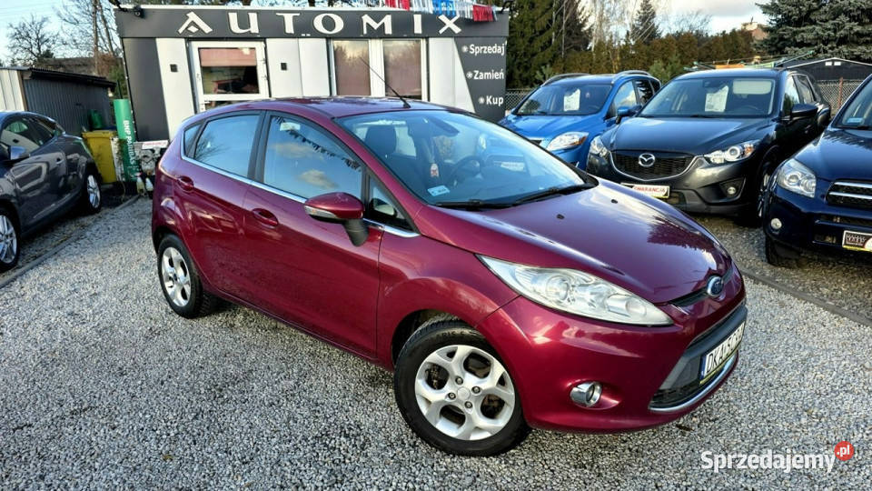 Ford Fiesta 16 TDCI 75 Piękny kolorChrom dolnośląskie Świdnica sprzedam