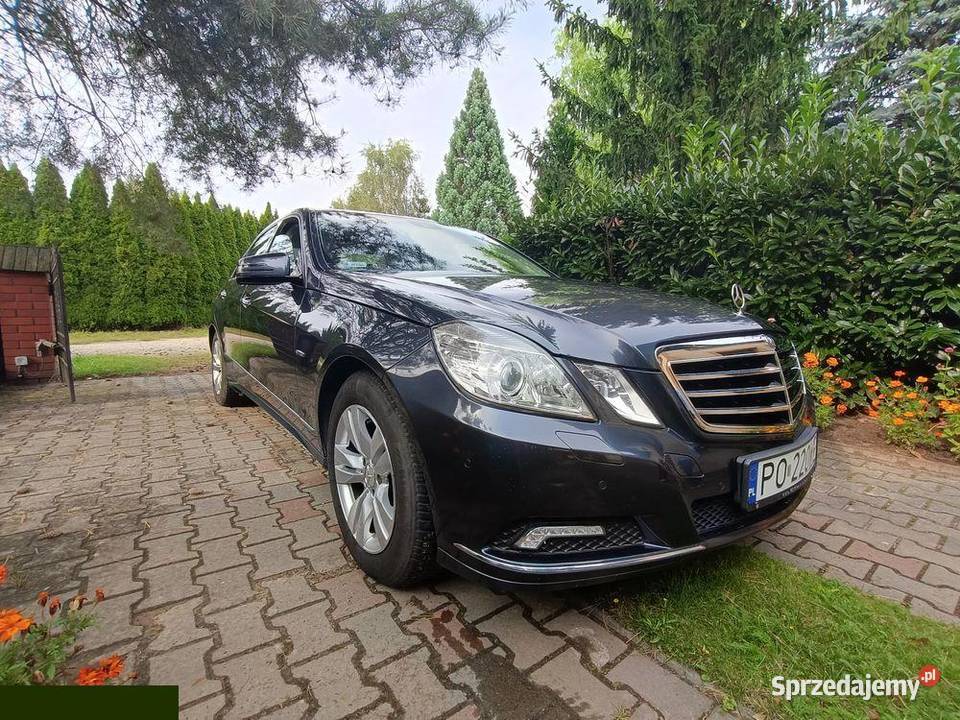 Mercedes Klasa E 250 CDI 204 2009r 207000km wielkopolskie Rokietnica