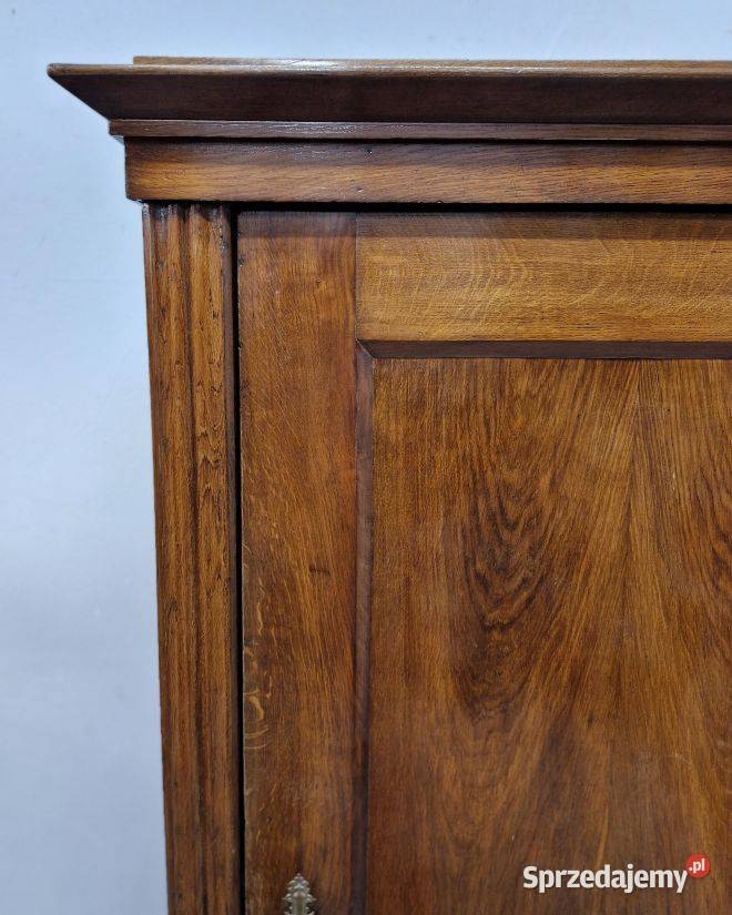 Wyjątkowa Dębowa Szafa Biedermeier 9 AntykiMarki Meble Marki