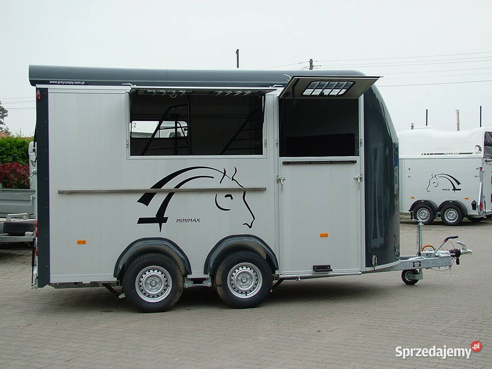Przyczepa do koni trzykonna aluminiowa Warszawa