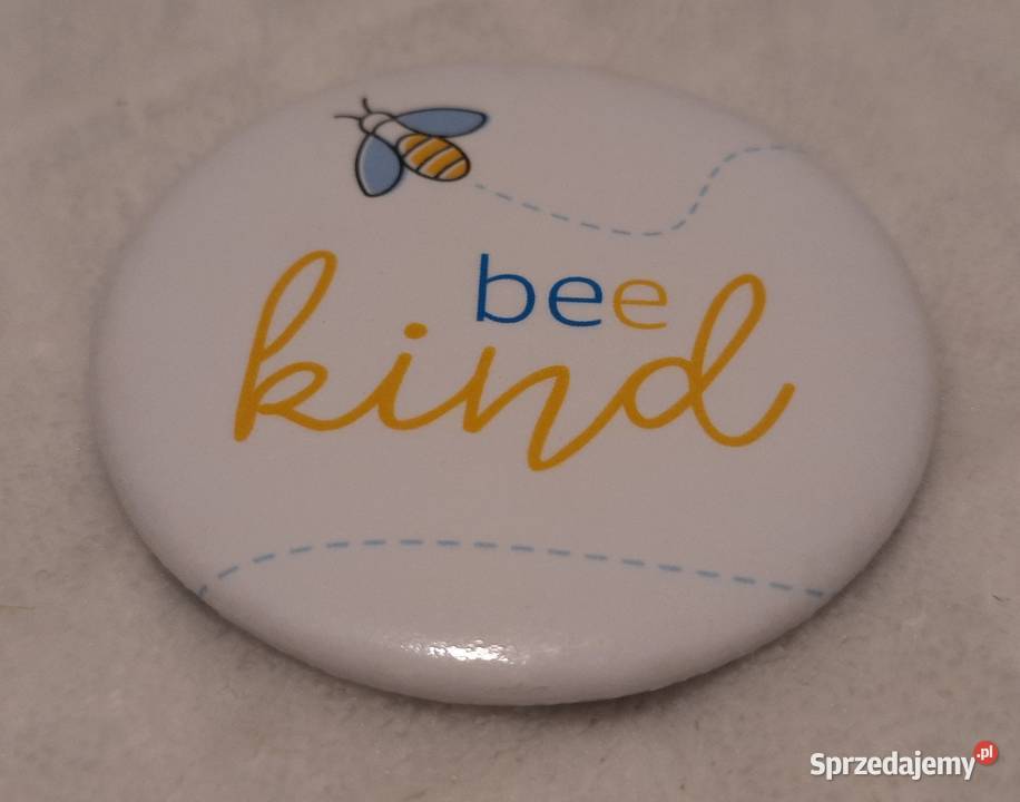 Magnes na lodówkę bee kind pszczółka 55 śląskie Czeladź sprzedam