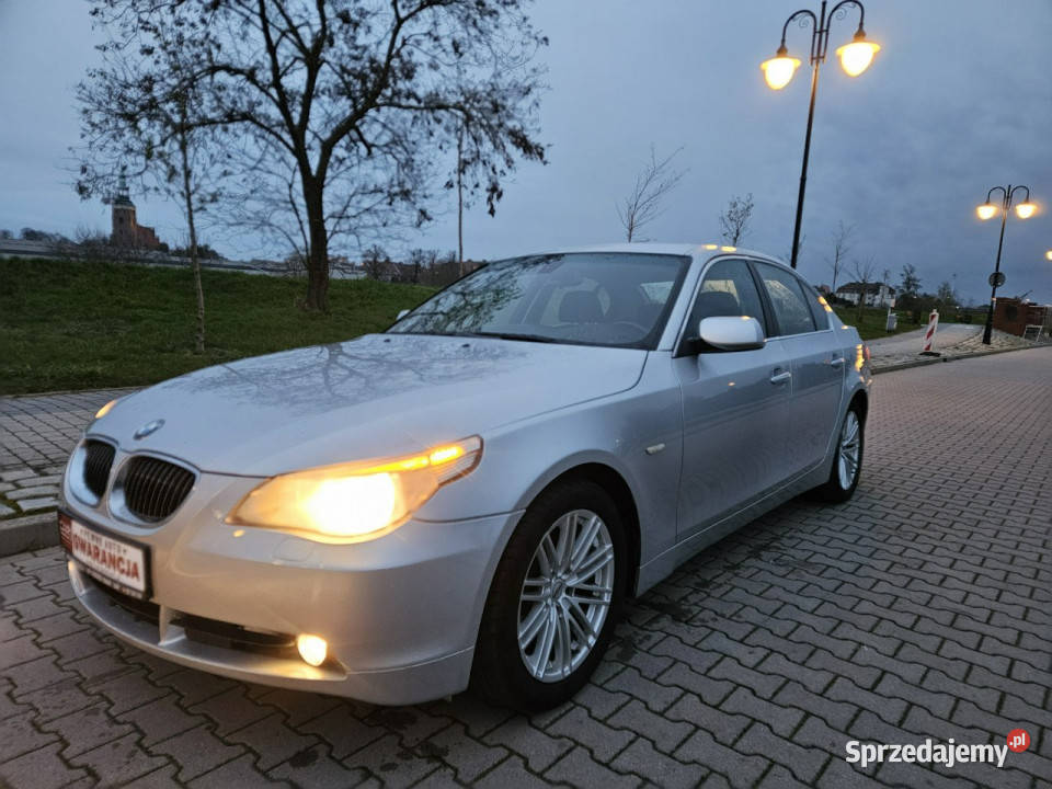 BMW 525 218 Zadbany Serwis Rata550 E60 20032010 Rok produkcji 2007 Śrem