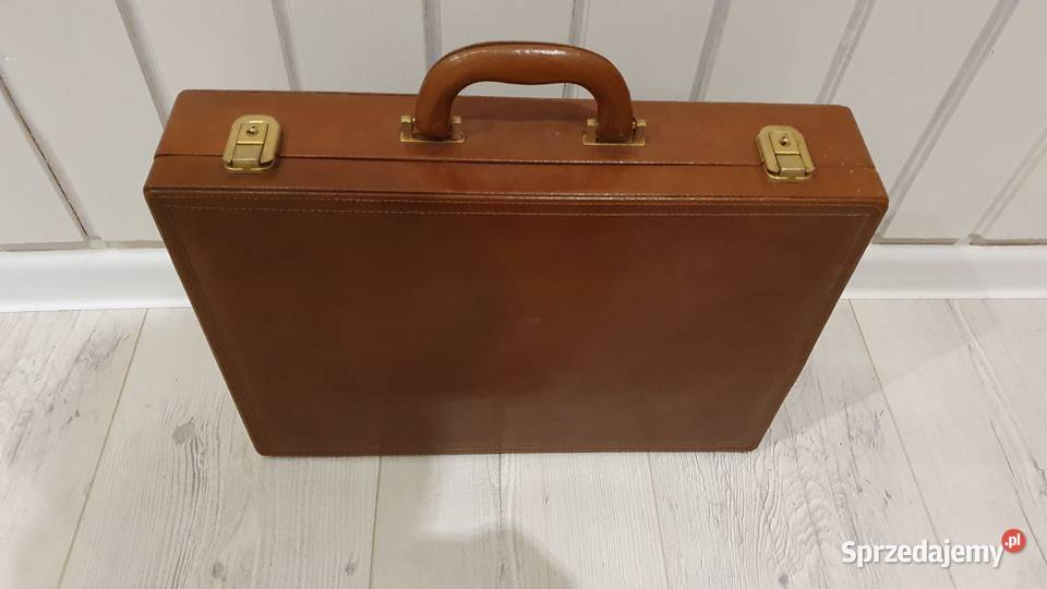 Walizka skórzana 45x33x10 Łódź