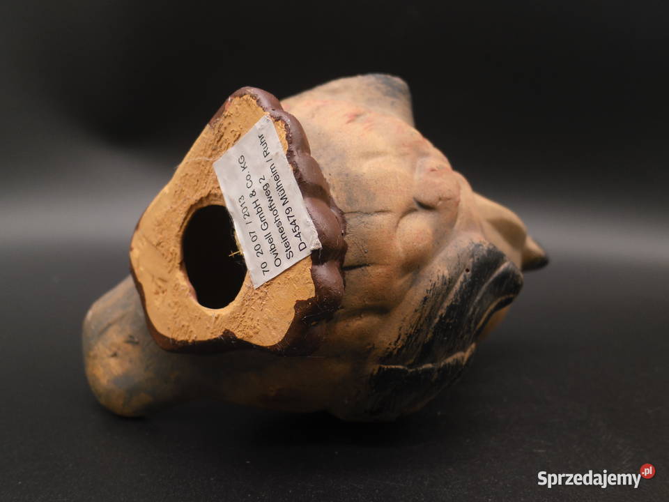 Ceramiczna figurka sowa wielkopolskie Raszków