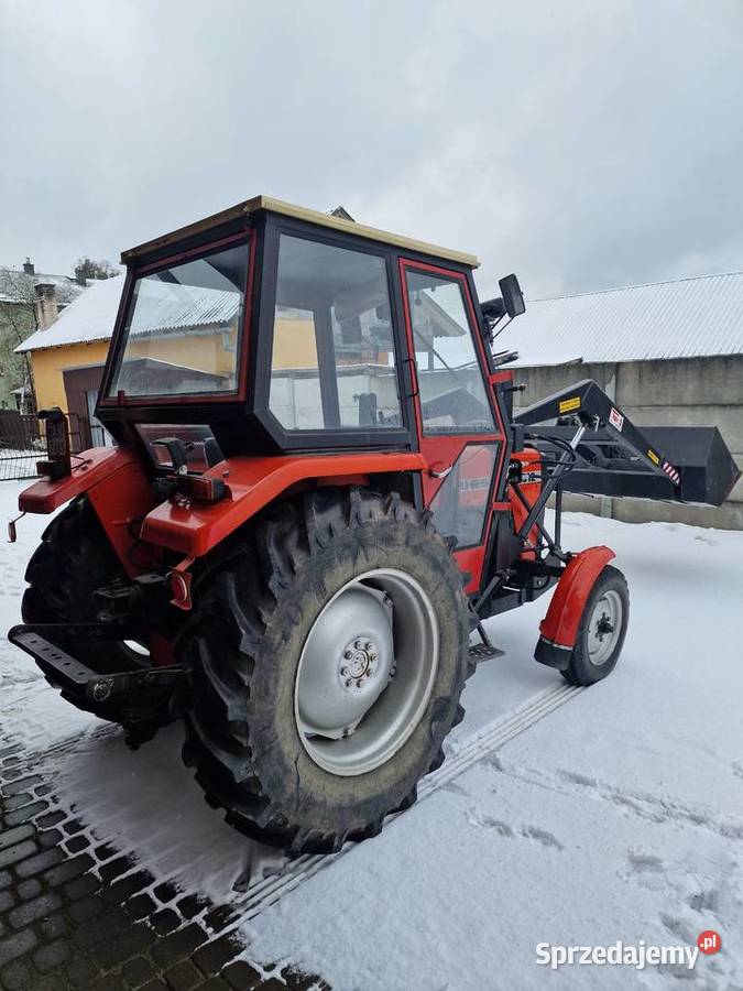 Ciągnik Ursus 2812 z Turem stan idealny pierwszy Tereszpol-Zaorenda