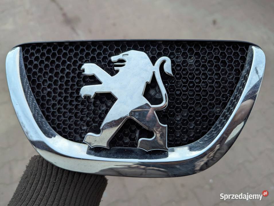 Emblemat znaczek logo maski Peugeot 107 Maski
