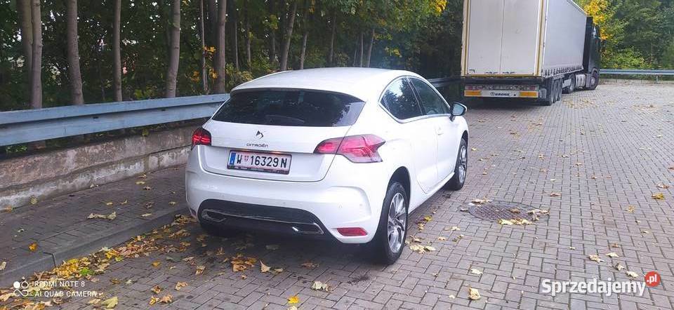Citroen DS4 biała perła 16 benzyna 120 benzyna Nysa