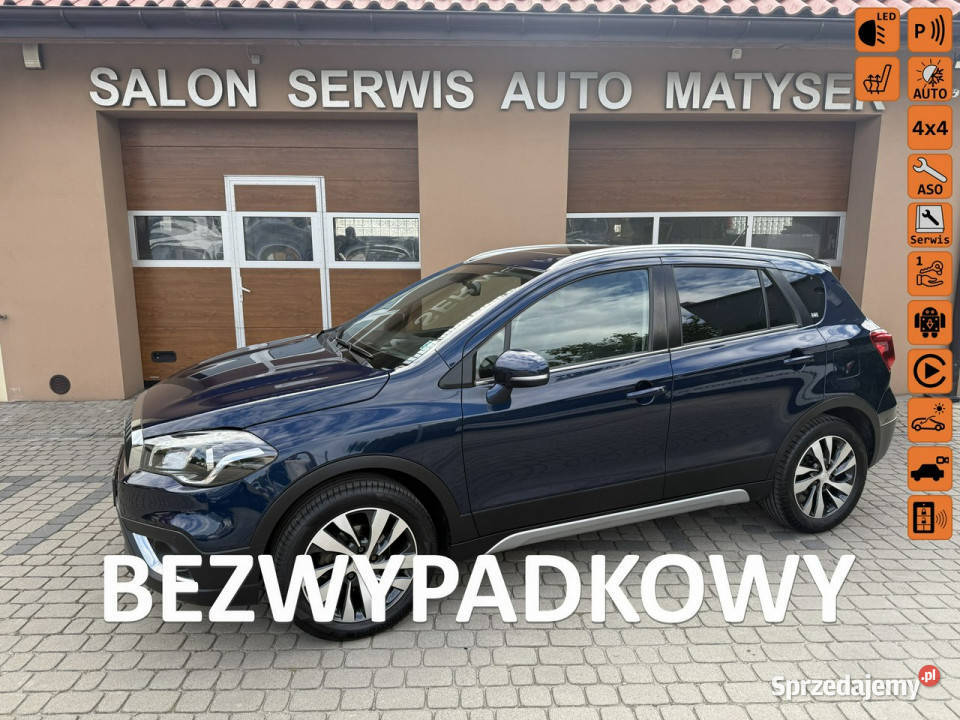 Suzuki SX4 SCross 14 140 4x4 Klimatronik Ledy napęd 4x4 Orzech