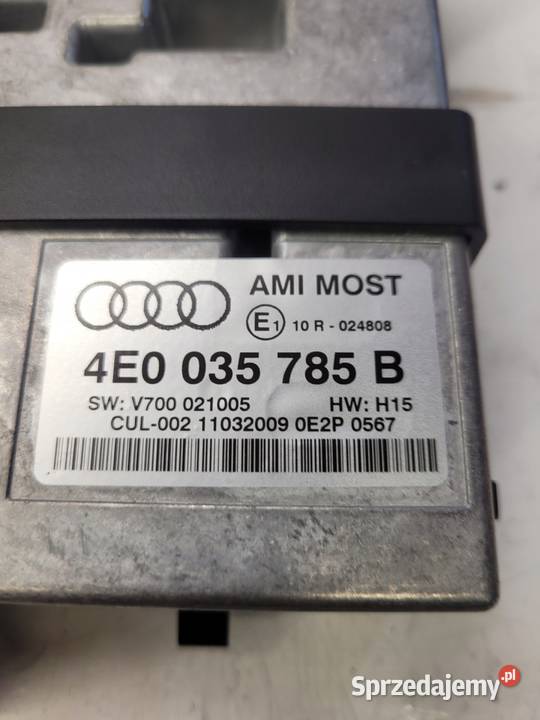 MODUŁ INTERFACE AUDIO AMI AUDI A4 B8 A5 Przystajń