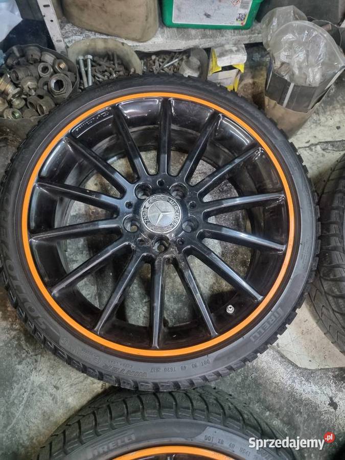komplet felg mercedes amg orange 18 oryginal Warszawa
