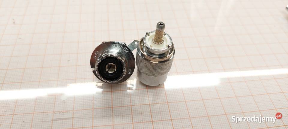 Złącze koncentryczne UC1G2 DAMSKIE MĘSKIE Części i akcesoria Czechowice-Dziedzice