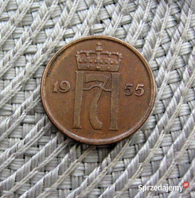 Norwegia 2 Ore 1955r