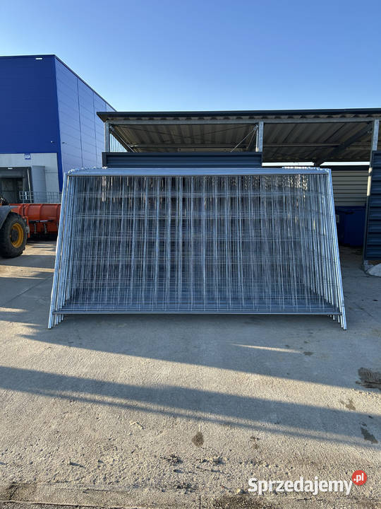 Budowlane Ogrodzenie Tymczasowe Ażurowe