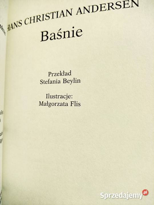 Andersen Baśnie prezenty gwiazdka książki Antykwariat