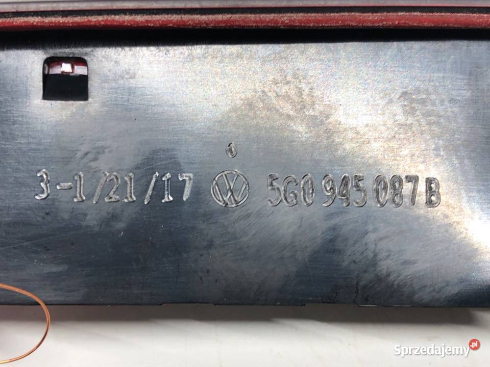 LAMPA STOP VW GOLF VII Hatchback ŚWIATŁO sprzedam
