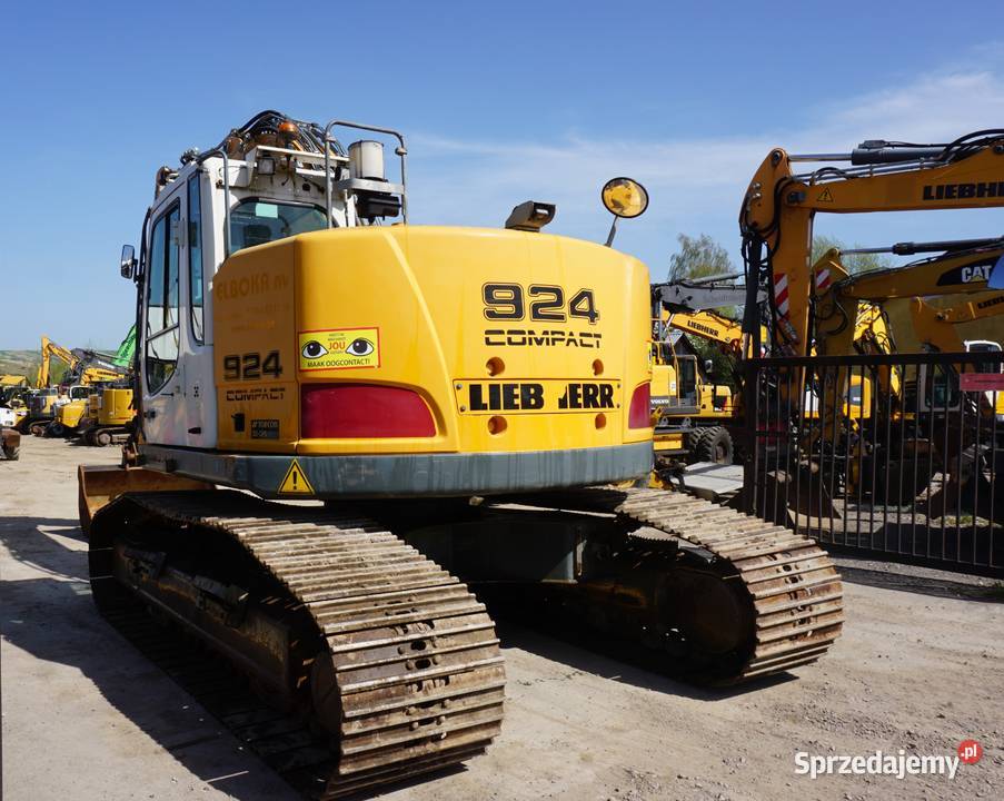 Koparka gąsienicowa Liebherr R 924 compact 2014 świętokrzyskie Jeziorko