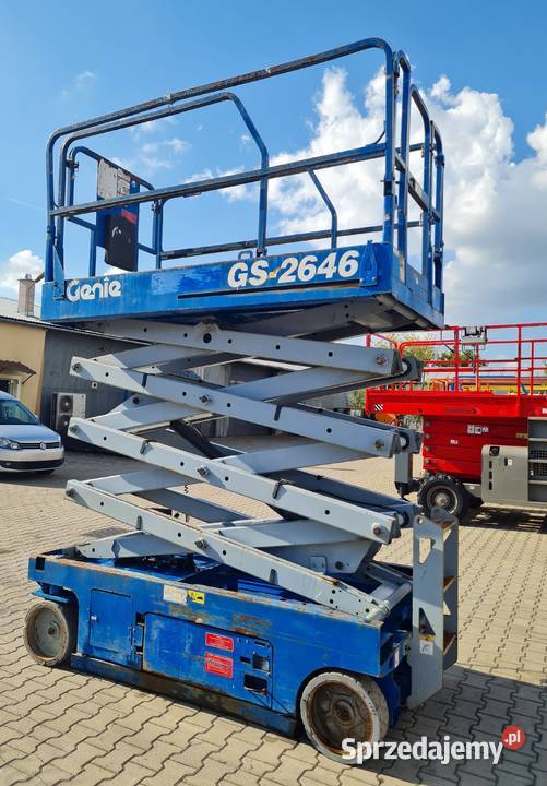 Podnośnik Genie GS2646 2008 wys rob 10m Koła Dąbrowa Tarnowska