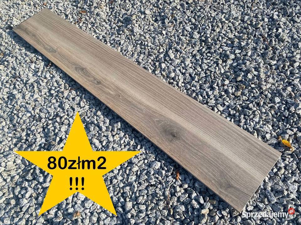 Nowość Piękne Płytki Gresowe Drewnopodobne WOOD Warszawa sprzedam