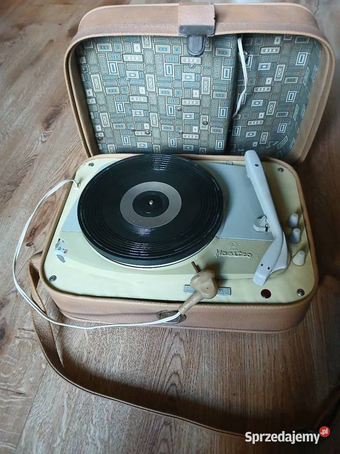 Gramofon walizkowy Unitra Fonica Kraków