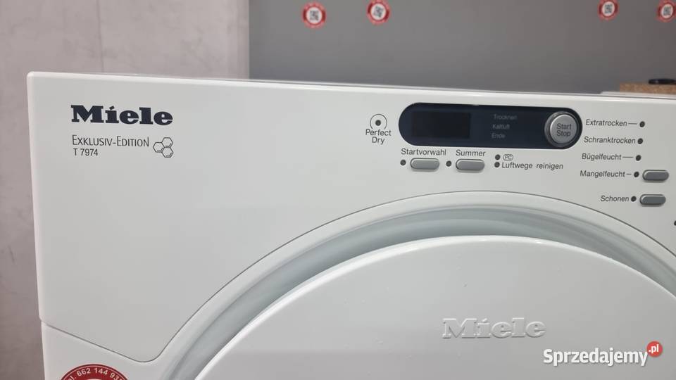 Suszarka wywiewna Miele T 7974 Exklusiv Edition Pralki i suszarki sprzedam