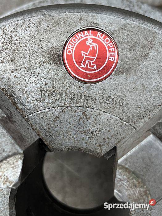 Uchwyt tokarski KLOPFER 165 mm 4szczękowy wielkopolskie Tuliszków sprzedam